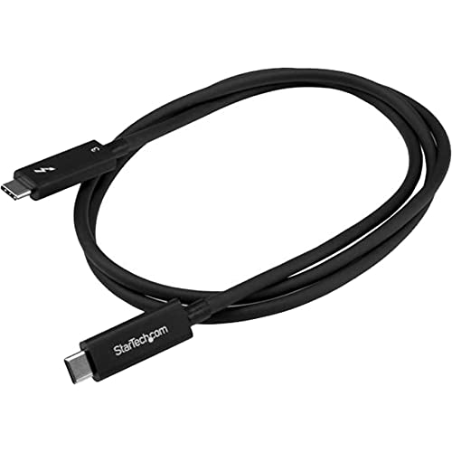 Amazon | StarTech.com Thunderbolt 3 USB-C ケーブル 1m 40Gbps